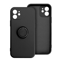 Telefoniümbris Silicone Ring, Samsung Galaxy A34, must