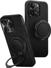 Telefoniümbris UNIQ Keva Air Magclick Charging, Apple iPhone 16 Pro Max 6.9, must/carbon