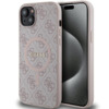 Telefoniümbris Guess GUHMP14SG4GFRP 4G Collection Leather Metal Logo MagSafe, Apple iPhone 14/15/13, roosa