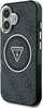 Telefoniümbris Guess IML 4G Glitter and Triangle Logo MagSafe, Apple iPhone 16, must