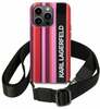 Telefoniümbris Karl Lagerfeld KLHCP14LSTSTP Color Stripes Strap, Apple iPhone 14 Pro, roosa
