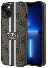 Telefoniümbris Guess 4G Printed Stripes MagSafe GUHMP15SP4RPSW, iPhone 13/14/15, pruun