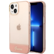 Telefoniümbris Guess Camera Outline Translucent Case GUHCP14MHGCOP, Apple iPhone 14 Plus, roosa