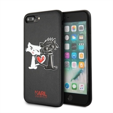 Karl Lagerfeld Choupette In Love KLHCS8LCL1BK ümbris, Samsung Galaxy S8 Plus, must