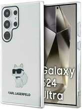 Karl Lagerfeld IML Choupette KLHCS24LHNCHTCT ümbris, Samsung Galaxy S24 Ultra, läbipaistev