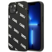 Telefoniümbris Karl Lagerfeld KLHCP13SPULMBK3 Allover, Apple iPhone 13 mini, must