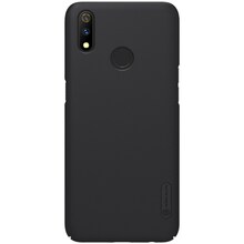 Nillkin Super Frosted Shield, Realme 3 Pro, must
