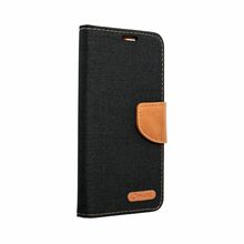 Telefoniümbris OEM Canvas Book Case, Samsung A14 4G/5G, must