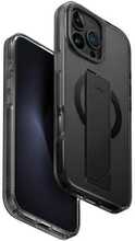 Telefoniümbris UNIQ Heldro Max, Apple iPhone 16 Pro Max 6.9, Magclick Charging, must/vapour smoke
