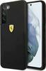 Telefoniümbris Ferrari FESSIHCS22MBK Liquid Silicone Metal Logo, Samsung Galaxy S22+, must