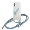 Telefoniümbris Guess GUHCP12SCRTVSBL Script Vintage, Apple iPhone 12 mini, sinine