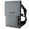 Karl Lagerfeld telefonikott KLWBSAMSMG Saffiano Monogram Plaque, hõbedane