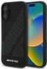 Telefoniümbris Mercedes AMG AMHMP16S2SCFR, Apple iPhone 16 6.1, must Checkered Flag Pattern MagSafe