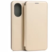 Beline Magnetic Book Case, Realme 12 LTE, kuldne