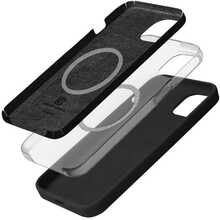 Telefoniümbris Crong Color Cover Magnetic, Apple iPhone 15 Plus, must