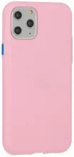 Silikoonümbris Fusion Accessories Solid Case, Apple iPhone 12 Mini, roosa
