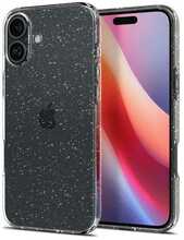 Telefoniümbris Spigen Liquid Crystal ACS08065, Apple iPhone 16 Plus, läbipaistev sädelev