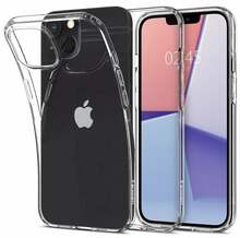Telefoniümbris Spigen Liquid Crystal, Apple iPhone 13, läbipaistev