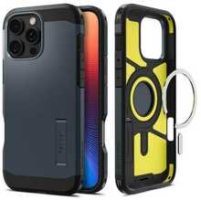 Telefoniümbris Spigen Tough Armor MagSafe, Apple iPhone 16 Pro Max, tumehall