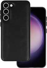 TopTel Leather 3D ümbris, Samsung Galaxy S23 Plus, must
