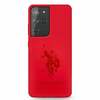 Telefoniümbris U.S. Polo Assn. USHCS21LSLHRTRE, Samsung Galaxy S21 Ultra, punane