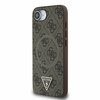 Telefoniümbris Guess 4G Strass Triangle Metal Logo, Apple iPhone 16e, pruun
