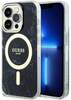 Telefoniümbris Guess Hardcase Marble MagSafe GUHMP14XPCUMAK, Apple iPhone 14 Pro Max, must