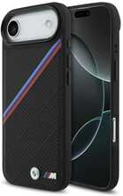 BMW M Tricolor Metal Logo MagSafe ümbris, Apple iPhone 17 Air, must
