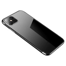 Clear Color silikoonümbris metallraamiga, Xiaomi Redmi Note 11 Pro 5G / 11 Pro, must