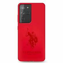 Telefoniümbris U.S. Polo Assn. USHCS21LSLHRTRE, Samsung Galaxy S21 Ultra, punane
