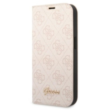 Telefoniümbris Guess GUBKP14SHG4SHP 4G Metal Camera Outline Book Case, Apple iPhone 14, roosa