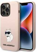 Telefoniümbris Karl Lagerfeld KLHCP14LSNCHBCP Silicone Choupette, Apple iPhone 14 Pro, roosa