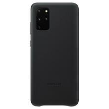 Telefoniümbris Samsung Leather Cover VG985LBE, Samsung Galaxy S20 Plus, must