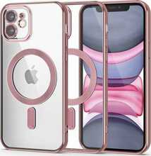 Telefoniümbris Tech-Protect MagShine Line MagSafe, Apple iPhone 11, roosa