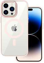 Telefoniümbris Tel Protect Magnetic Clear, Apple iPhone 15 Plus, lõhe