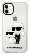 Telefoniümbris Karl Lagerfeld IML Glitter, Apple iPhone 11, läbipaistev