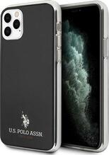 Telefoniümbris U.S. Polo USHCN65TPUBK, Apple iPhone 11 Pro Max, must/läikiv