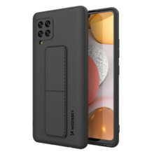 Wozinsky Kickstand ümbris, Samsung Galaxy A42 5G, must
