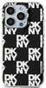 DKNY IML Checkered Mono Pattern DKHCP15SHDLCEK ümbris, iPhone 13/14/15, must
