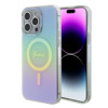 Telefoniümbris Guess IML Iridescent MagSafe GUHMP15XHITSQ, iPhone 15 Pro Max, türkiis