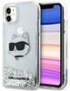 Telefoniümbris Karl Lagerfeld KLHCN61LNCHCS Glitter Choupette Head, Apple iPhone 11/XR, hõbedane