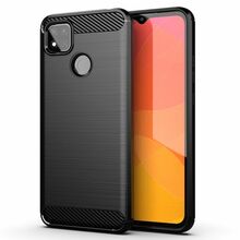 Telefoniümbris Carbon Lux, Xiaomi Redmi 9C, must