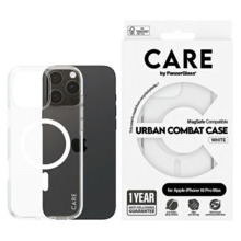 Telefoniümbris Panzer Glass CARE Flagship Apple iPhone 16 Pro Max 6.9, valge
