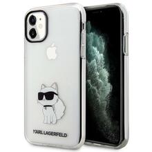 Telefoniümbris Karl Lagerfeld Ikonik Choupette KLHCN61HNCHTCT, Apple iPhone 11/XR, läbipaistev