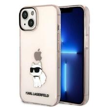 Telefoniümbris Karl Lagerfeld Ikonik Choupette KLHCP14MHNCHTCP, Apple iPhone 14 Plus, roosa