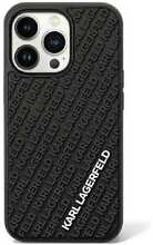 Telefoniümbris Karl Lagerfeld KLHCN613DMKRLK 3D Rubber Multi Logo, Apple iPhone 11/XR, must