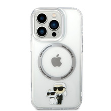 Karl Lagerfeld KLHMP14XHNKCIT MagSafe ümbris, Apple iPhone 14 Pro Max, läbipaistev