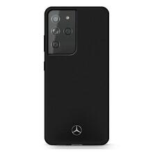 Telefoniümbris Mercedes MEHCS21LSILBK Silicone Line, Samsung Galaxy S21 Ultra, must