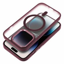 OEM Matte Mag Cover ümbris, iPhone 17 Pro Max, ploomipunane