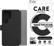 Telefoniümbris CARE by PanzerGlass Feature Case Tango 2in1 Wallet, Samsung Galaxy S25 Ultra, must